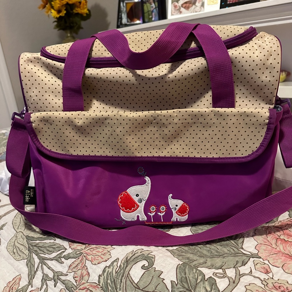 Luke and Ellie diaper bag